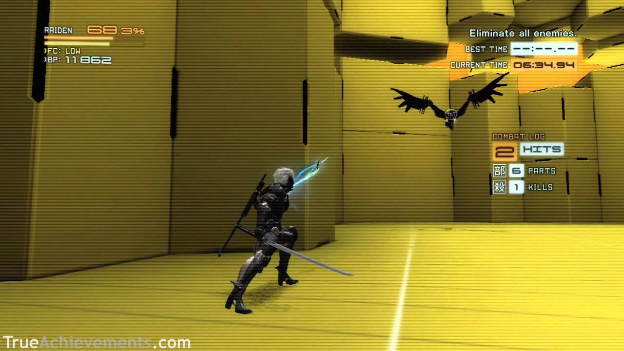 Metal Gear Rising: Revengeance - DLC VR Mission 30 (Gold)