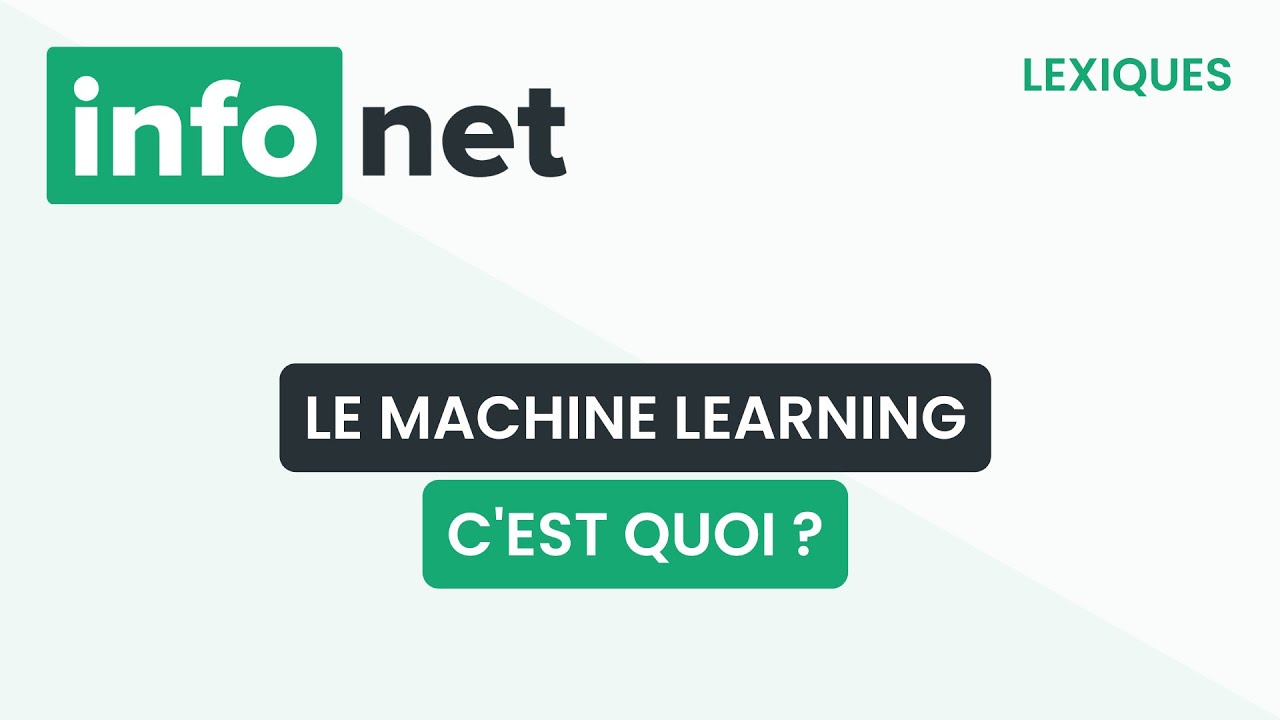 Le machine learning, c'est quoi ? (définition, aide, lexique, tuto, explication)