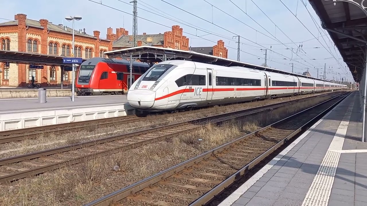 Zugfahrten im Bahnhof Stendal am Montag 09.03.2026 Live Aufnahmen 