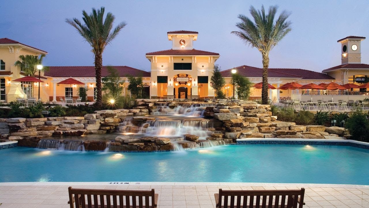 Exploring River Island Pool Area: Holiday Inn Club Vacations, Orange Lake Resort