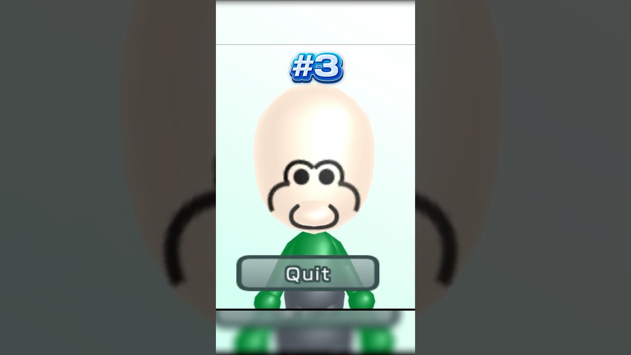 Guess the Mii Character (week 16) #miichannel #minigame #shorts