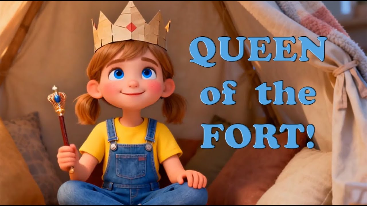 Fort in the Yard  |  Backyard Adventures in Royalty!