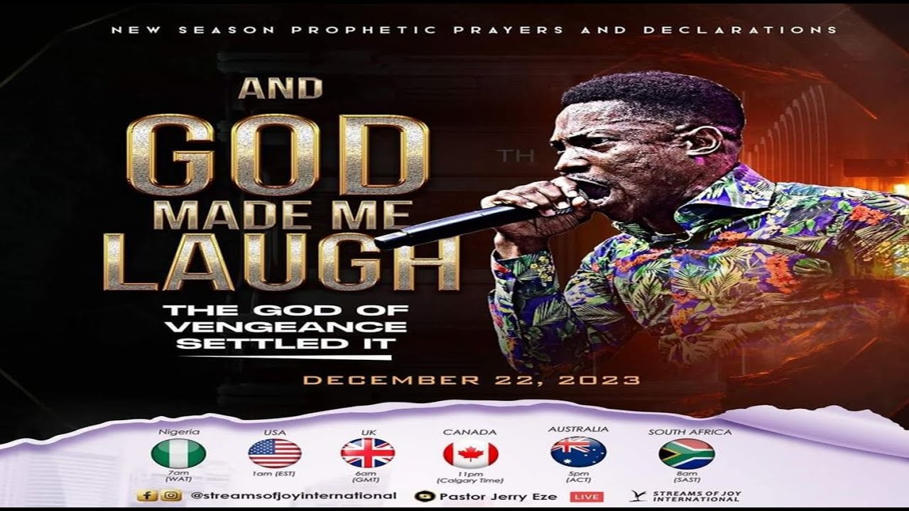 AND GOD MADE ME LAUGH - THE GOD OF VENGEANCE SETTLED IT - 2 || NSPPD || 22ND DECEMBER 2023