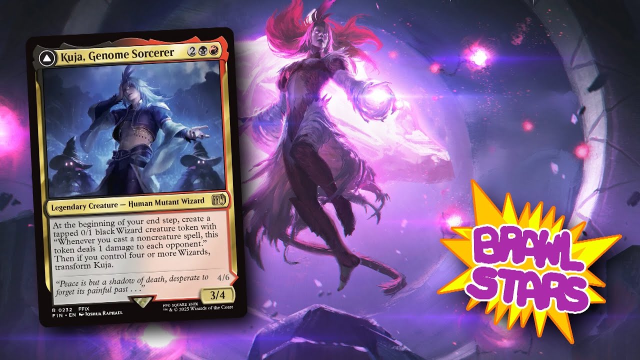 Brawl Stars: Black Mage Machine - Kuja, Genome Sorcerer Historic Brawl