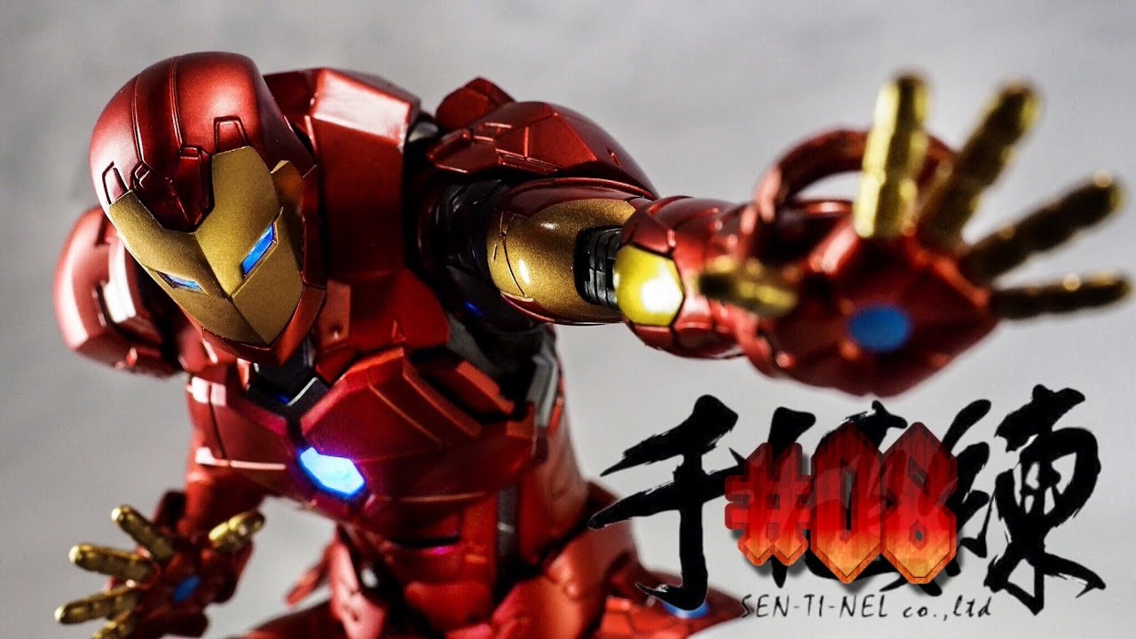 塗装による重厚感の演出よ！千値練 RE:EDIT IRONMAN #08 Shape Changing Armor