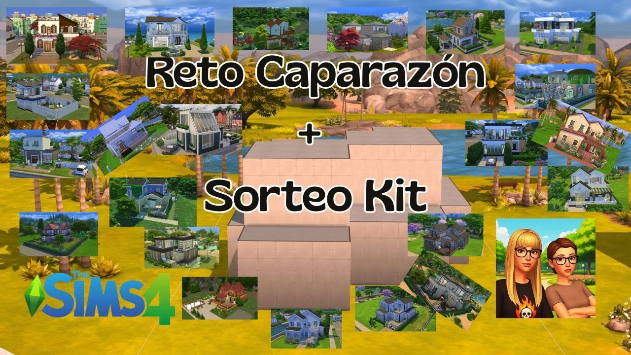 RETO CAPARAZÓN: VUESTRAS CONSTRUCCIONES / Tour ASMR/Sims 4/No CC