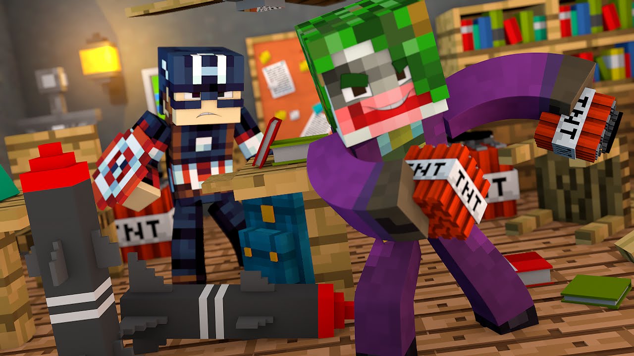 Minecraft: BOMBA NA ESCOLA! (Vida de Herói #2)
