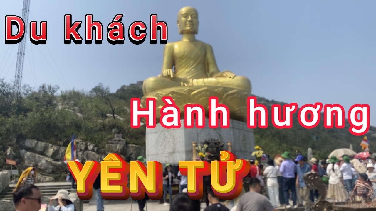 Du khách hành hương yên tử
