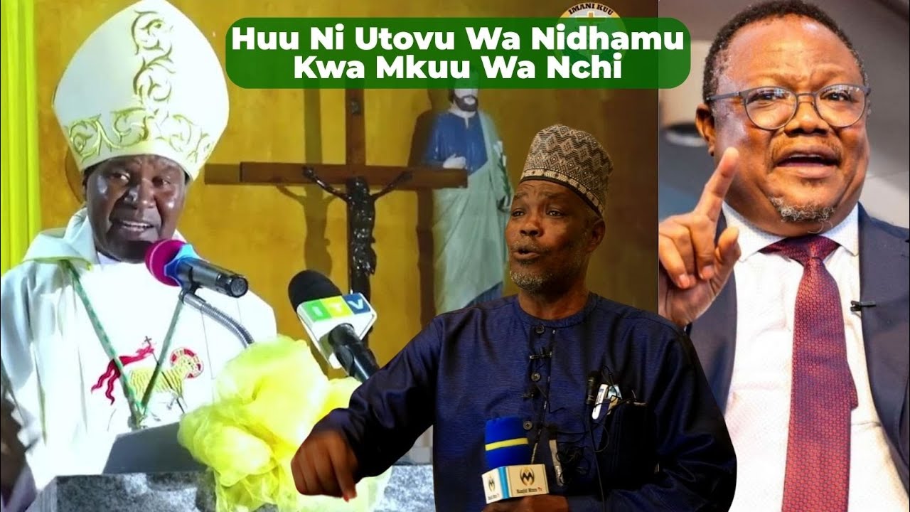 Ustadh Mazinge Awajibu Vikali Maaskofu Waliomtetea Tundu Lissu 