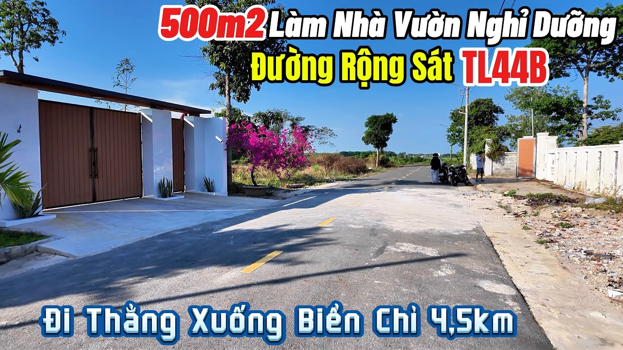 Đẹp Mê Ly ! 500m2 Làm Nhà Vườn Nghỉ Dưỡng Gần Biển Phước Hải BRVT Cũ Sát Đường Tỉnh Lộ 44B