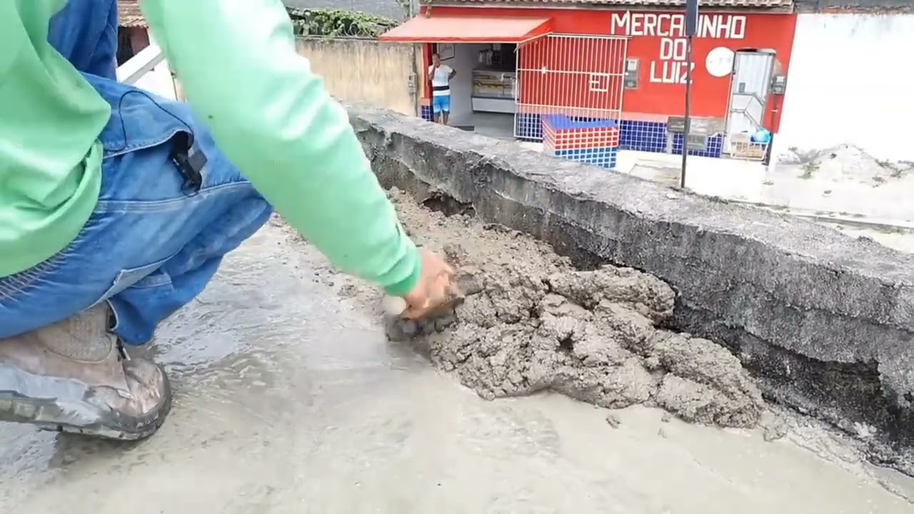 Não adianta impermeabilizar  laje se não fizer isso antes.