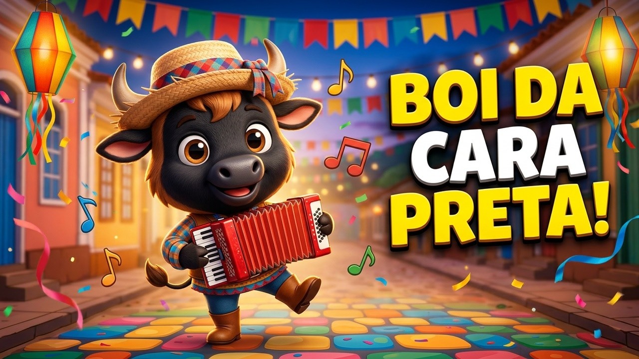 Boi da Cara Preta: O Forró do Boi da Cara Preta - Música Infantil