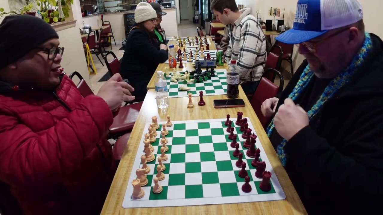 Bayonne Chess Society & Club - Chester Vs Gonzo. The rivalry continues...