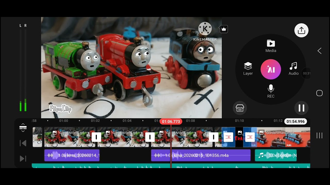 Teaser for the next Thomas video