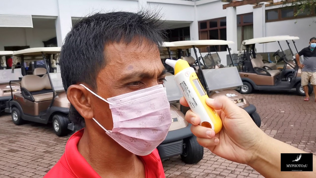 How The Mines Resort Golf Club sanitized their club.