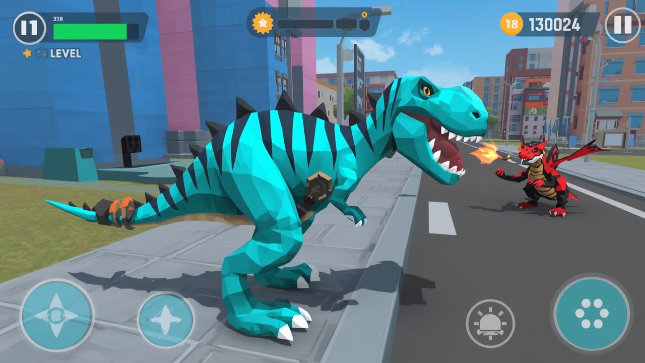 World’s Most Powerful Dinosaur Battle 🦖💥 (Insane Fight!)CITY BATTLE