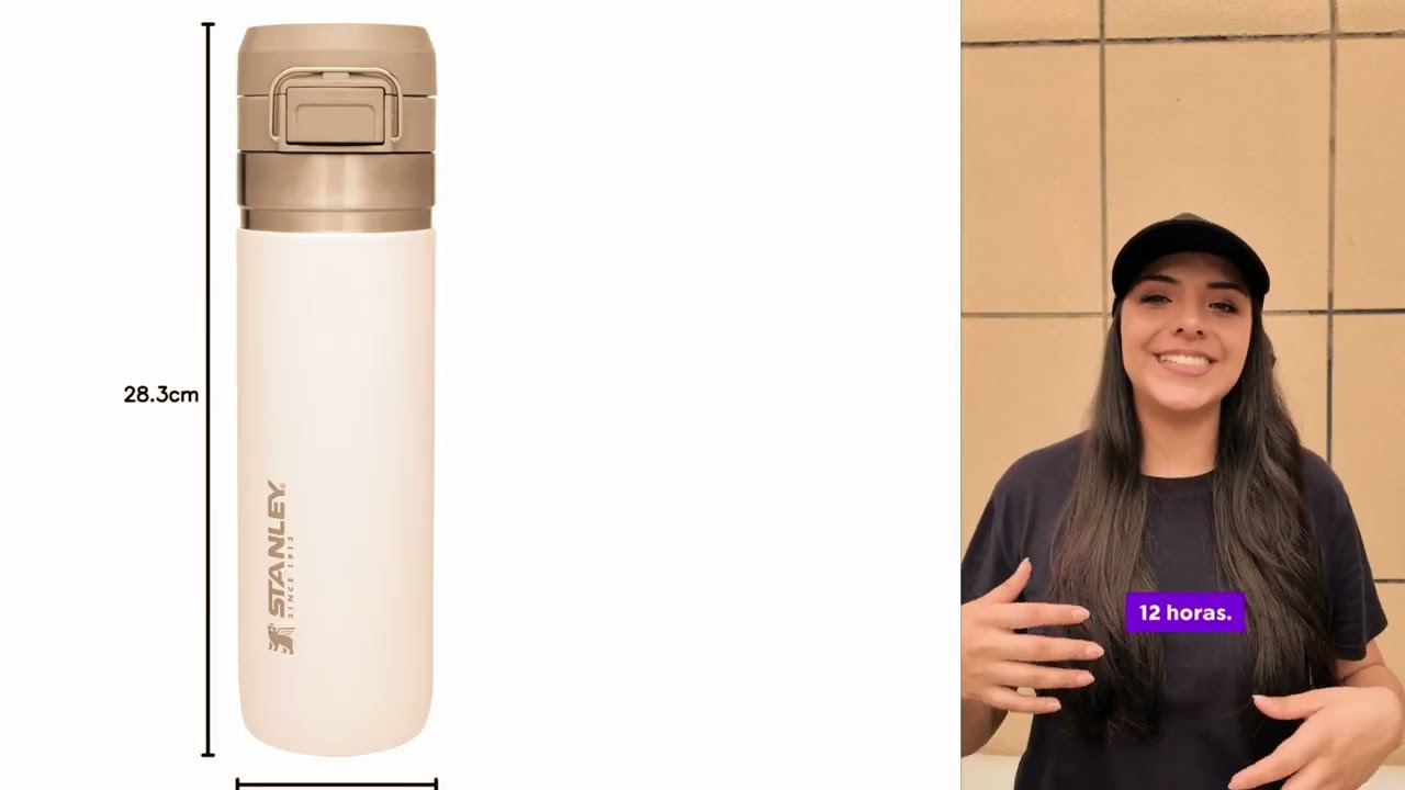 Garrafa T&eacute;rmica Quick Flip Stanley 710 ml, &Eacute; Boa mesmo? Garrafa t&eacute;rmica Stanley, Funciona mesmo: