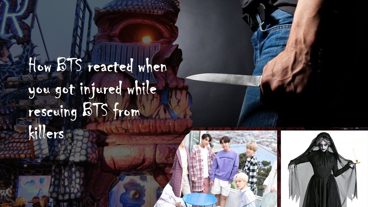 BTS 8th member FF EP-7 || How BTS reacted when you got injured while rescuing BTS from killers