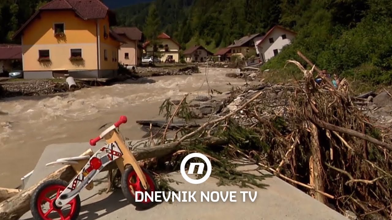 Nezapamćene poplave u Sloveniji ubile najmanje šest ljudi, tisuće ljudi evakuirano | Dnevnik Nove TV