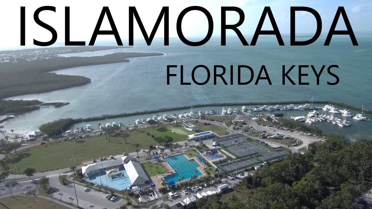 Florida Keys Drone Flight - Islamorada Yacht Harbor Marina