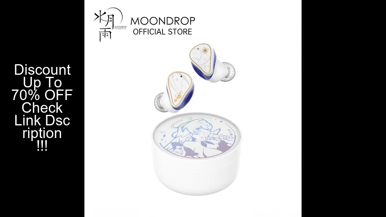 MOONDROP ROBIN Earphone Honkai Star Rail Robin's Earphones TWS Hybrid Dynamic Driver + Planar Driver