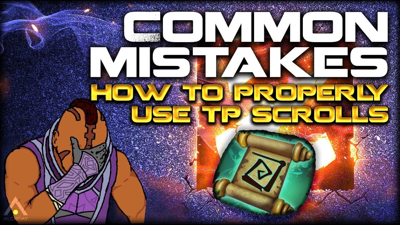 3 Game-losing Mistakes People Make with TP Scrolls