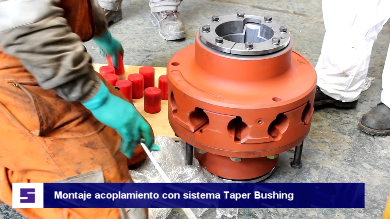 SCEM PERÚ - Montaje Acople con Taper Bushing