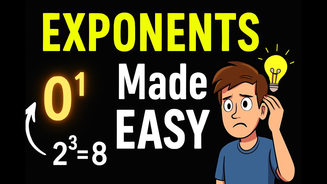 23  Exponents Problems STEP-BY-STEP