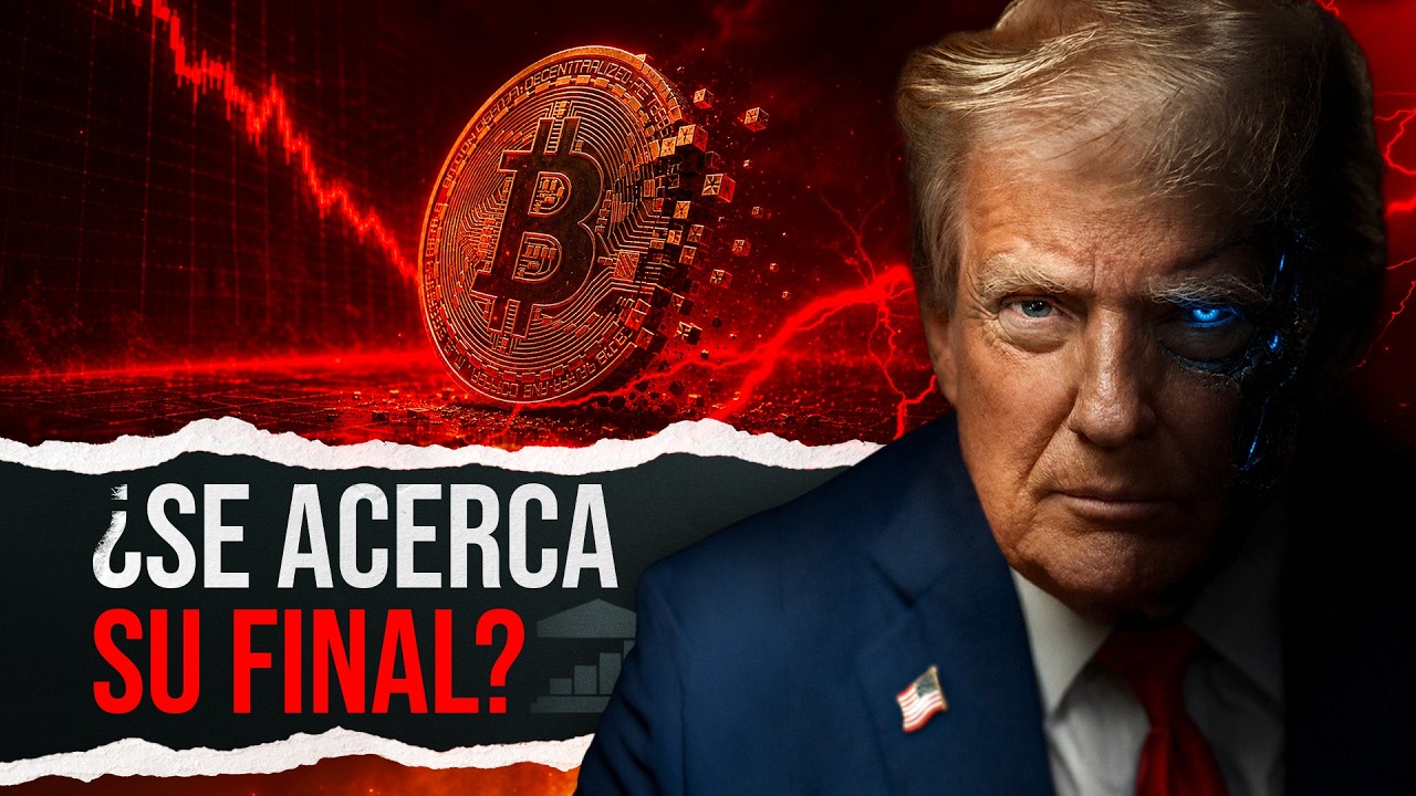 &iquest;SE ACAB&Oacute;? BITCOIN se desploma un 50% @Visualpolitik