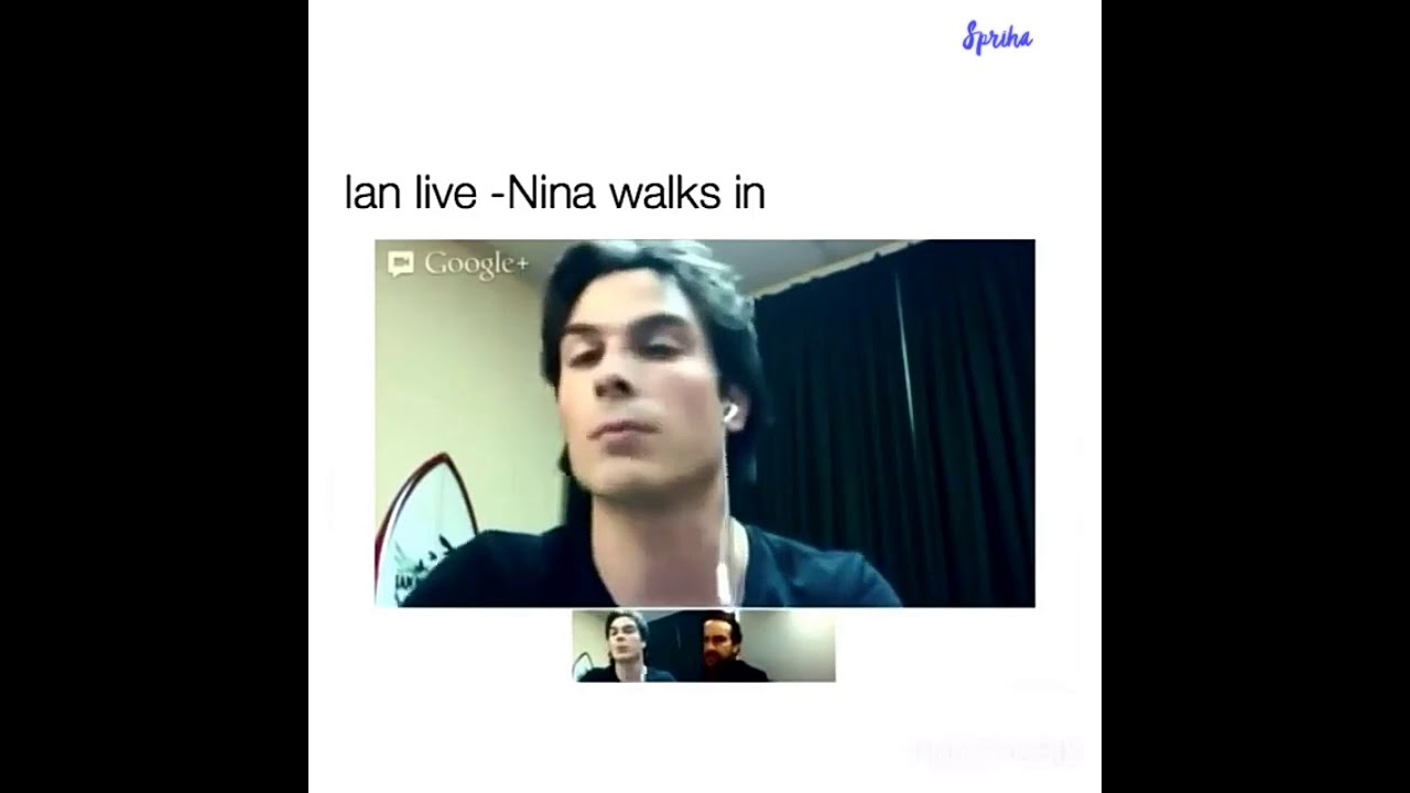 Nian Cutest Moments! Nina Dobrev and Ian Somerhalder - Delena