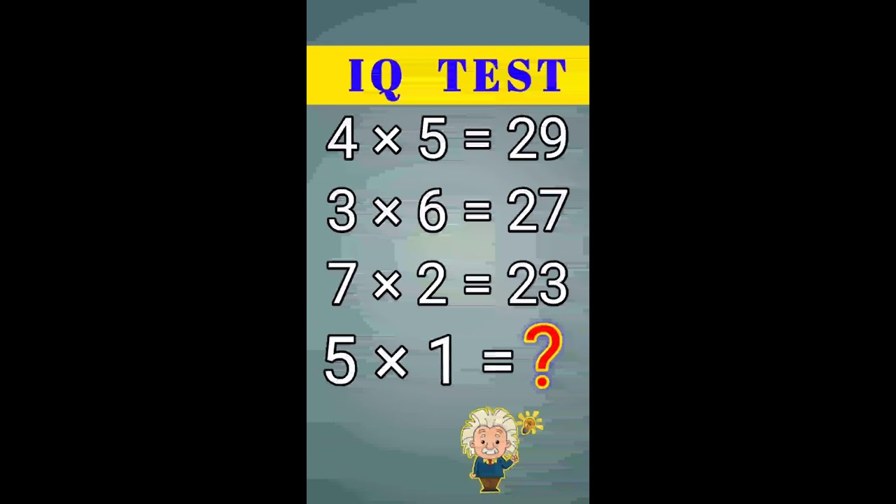 IQ TEST 12