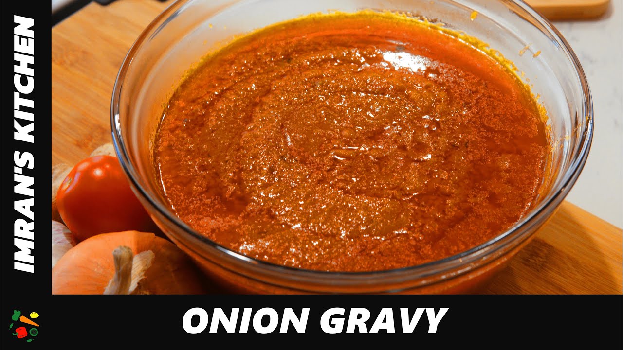 How To Make Base Onion Gravy | Restaurant Style Onion Curry Sauce