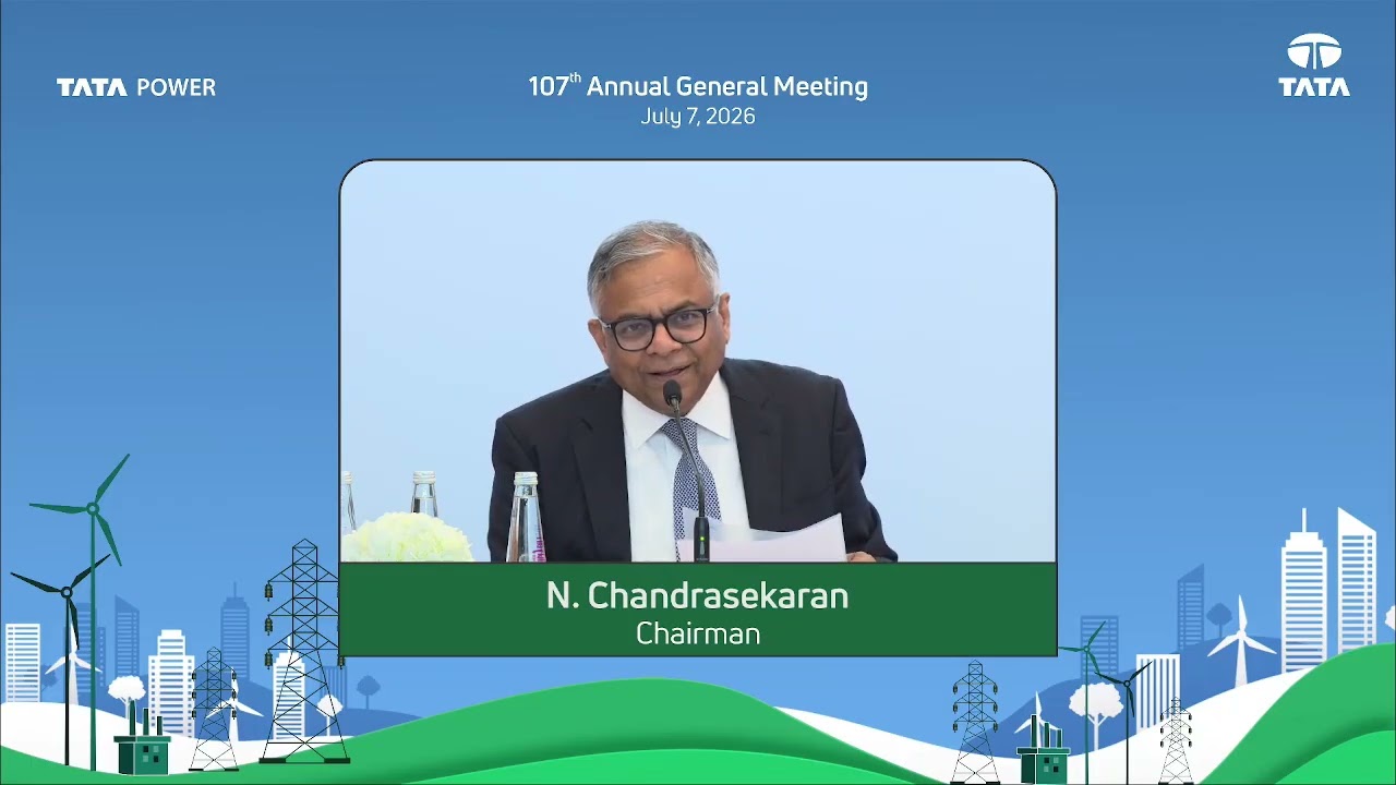 AGM of Tata Power Company Limited Dated 07 July 2026.
