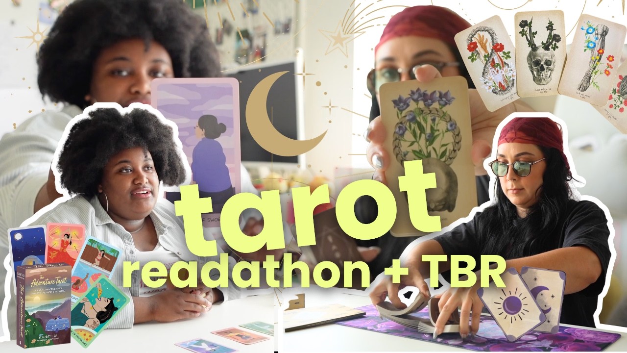 🔮 Таро-маратон чтения | наш список книг в руках карт 🌙