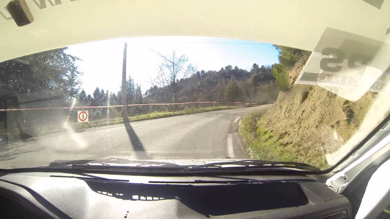Caméra embarquée course de côte des abarines. Cyril Laurent 106 N1