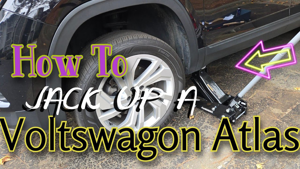 How to Jack up a Voltswagon Atlas (2018 - 2023)