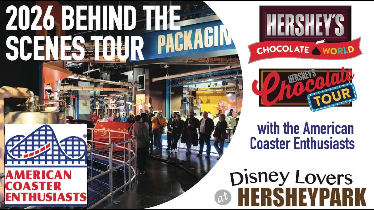 Hershey's Chocolate World Tour | Behind the Scenes with the American Coaster Enthusiasts