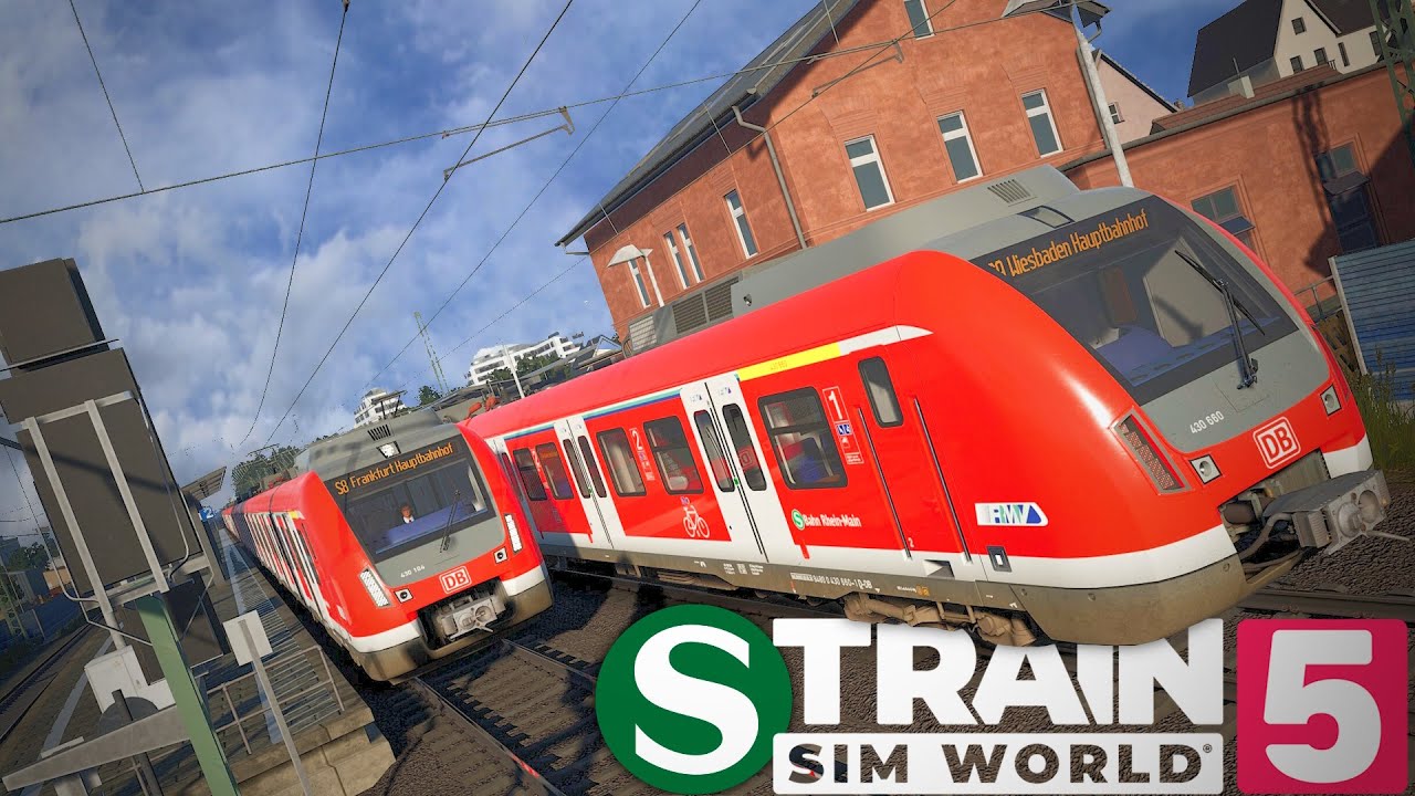 TSW 5 S-BAHN FRANKFURT von Wiesbaden nach Frankfurt mit BR 430 🚂 Train Sim World 5 #11