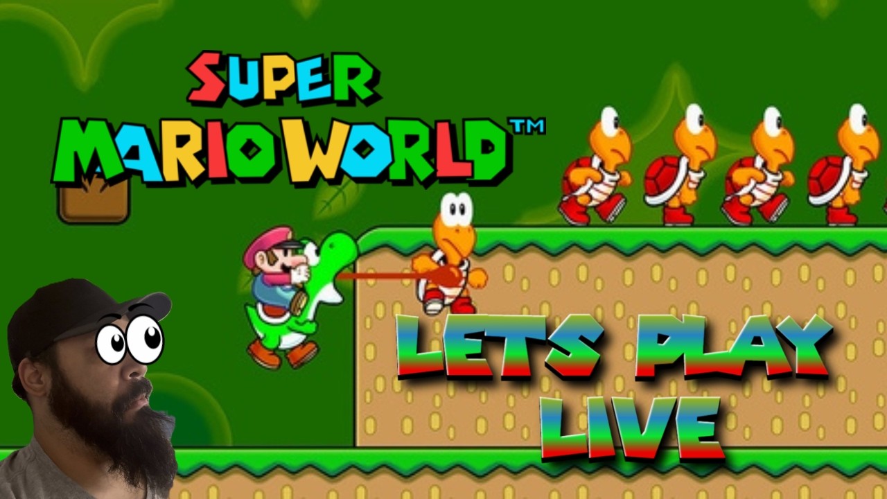 Super Mario World Classic game night Live Stream