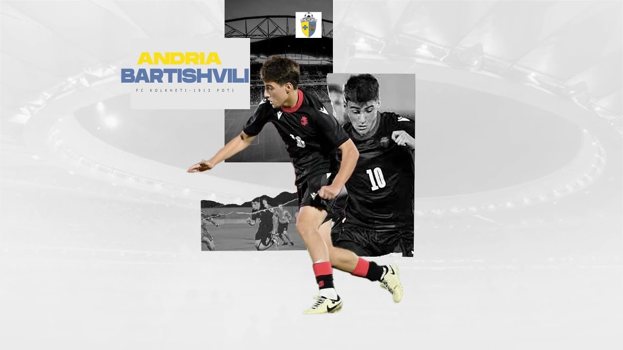 Andria Bartishvili ● L/R Winger/AM ● FC Kolkheti-1913 Poti ● Highlights