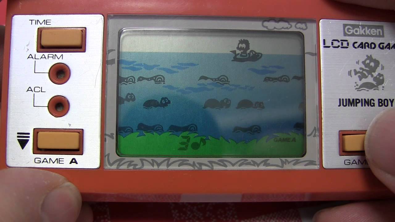 Jumping Boy - LCD Card Game by Gakken