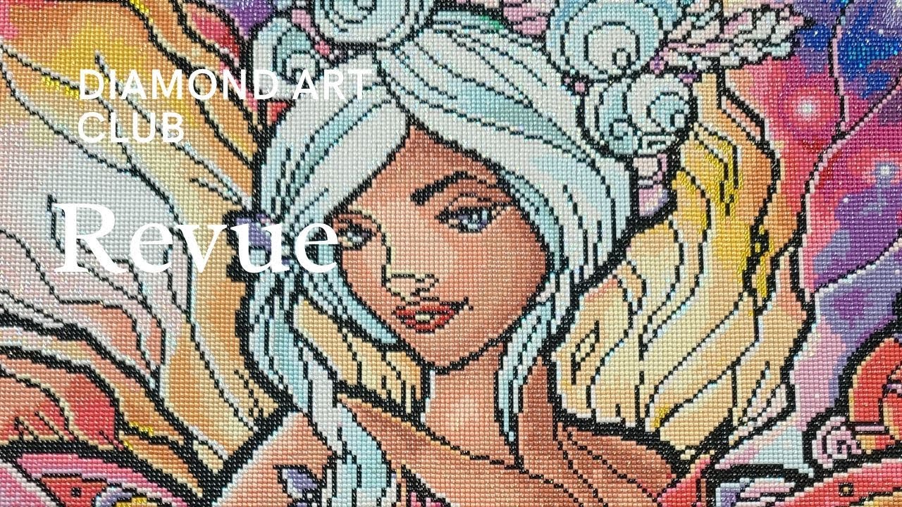 Revue de diamond painting: The Sugar Plum Fairy de Diamond Art Club et explication des substitutions
