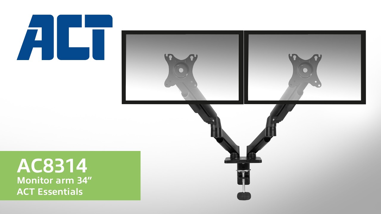 How to install; AC8314 Monitor arm 35