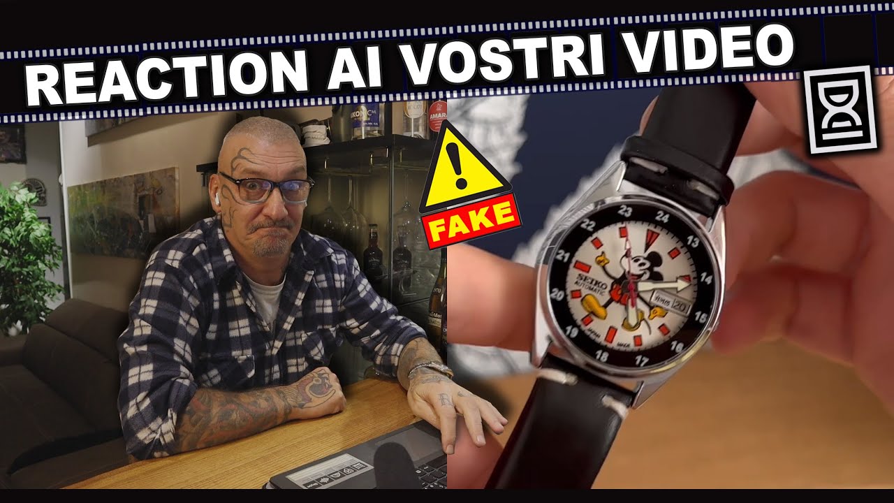 Un Seiko Topolino per nulla convincente, ma lui è convintissimo