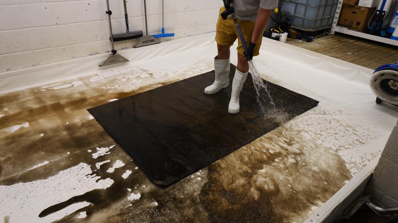 The Ultimate Makeover: Rescuing and Cleaning a Filthy Dumped Rug | Satisfying ASMR Carpet Cleaning