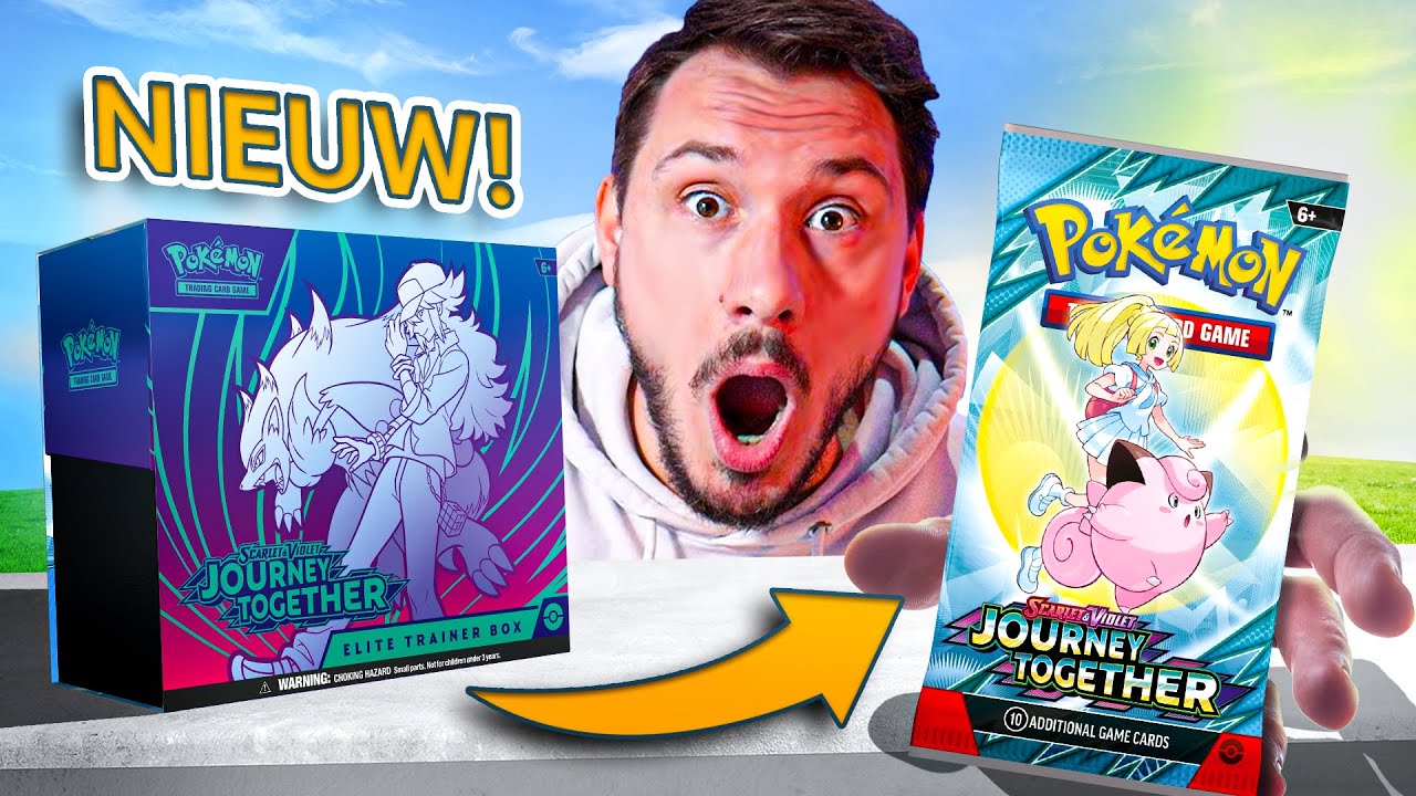 Ik ga de nieuwe set JOURNEY TOGETHER booster box openen!