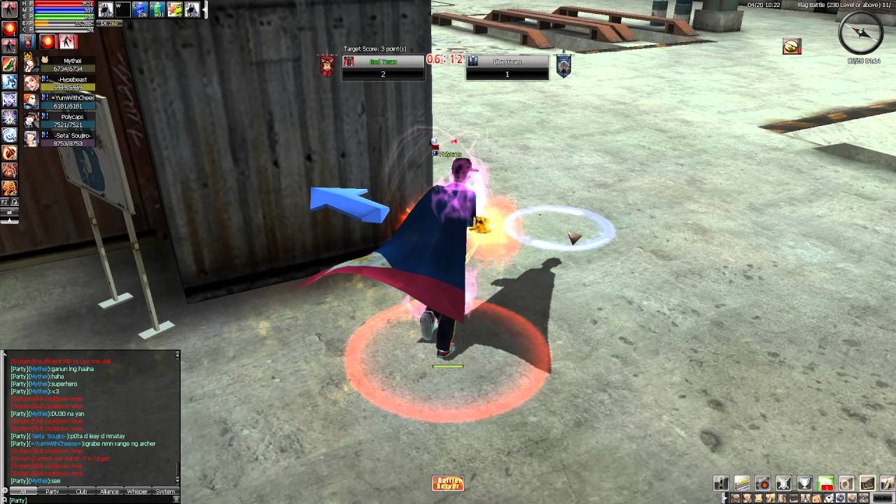 My Brawler (Pow/Dex Build) in Ran Online GS Capture The Flag (CTF)