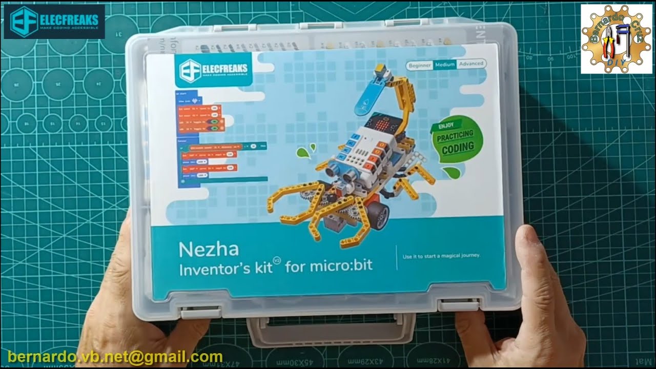 ELECFREAKS - Nezha Inventor's kit for Microbit ¡¡¡IMPRESIONANTE!!!