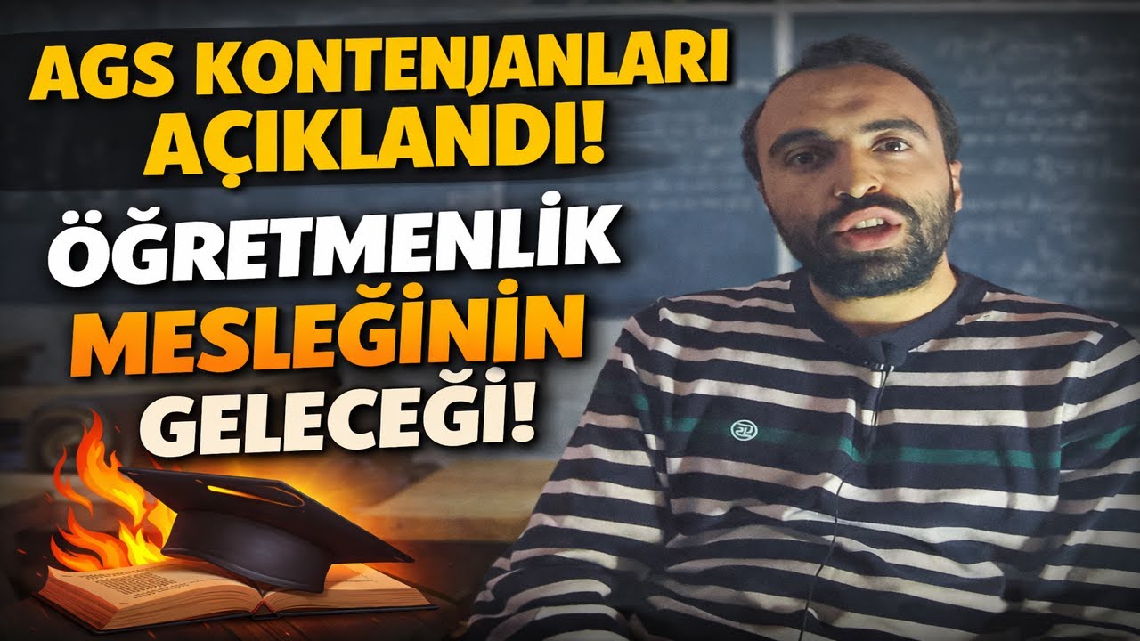 AGS Kontenjanları Açıklandı! Öğretmenlik Mesleğinin Geleceği Tehlikede mi?