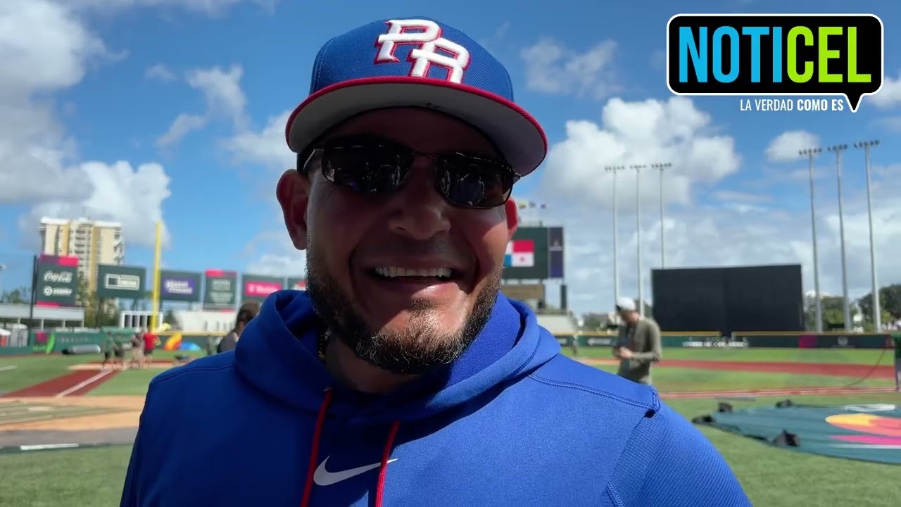 Yadier Molina ofrece detalles del Clásico Mundial de Béisbol
